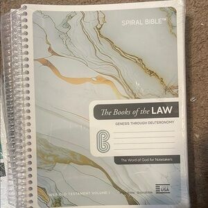 Spiral bible- The books of the Law: Genesis thro Deuteronomy WEB Old Test. Vol.1